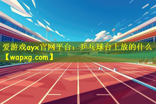 乒乓球臺(tái)上放的什么